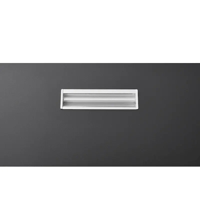 Meuble de classement mobile noir à 2 portes avec support d'imprimante